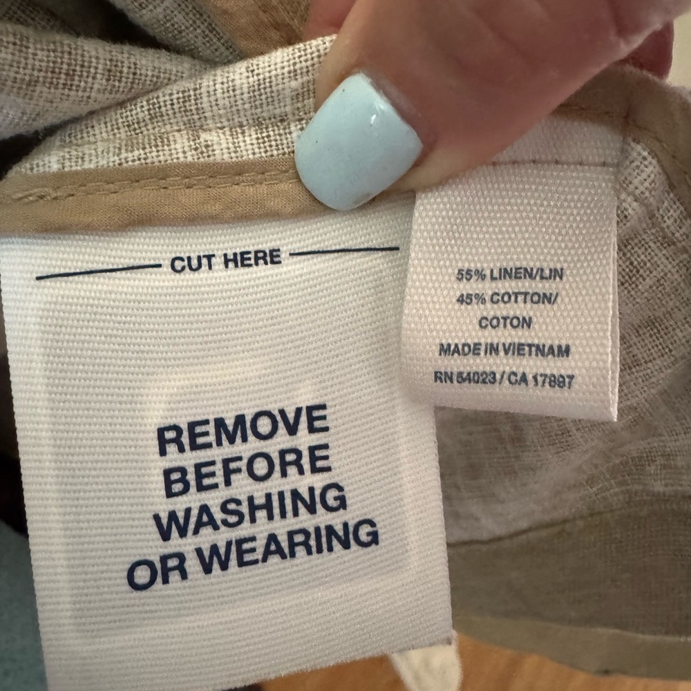 Old Navy Women's Beige Trench Coat - Picture 10 of 10